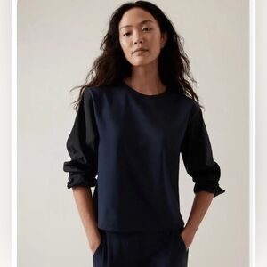 Athleta Harlow Hybrid Top